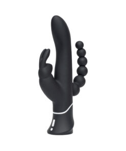 Happy Rabbit Triple Curve Black Vibrator
